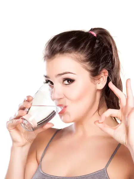 Beber agua